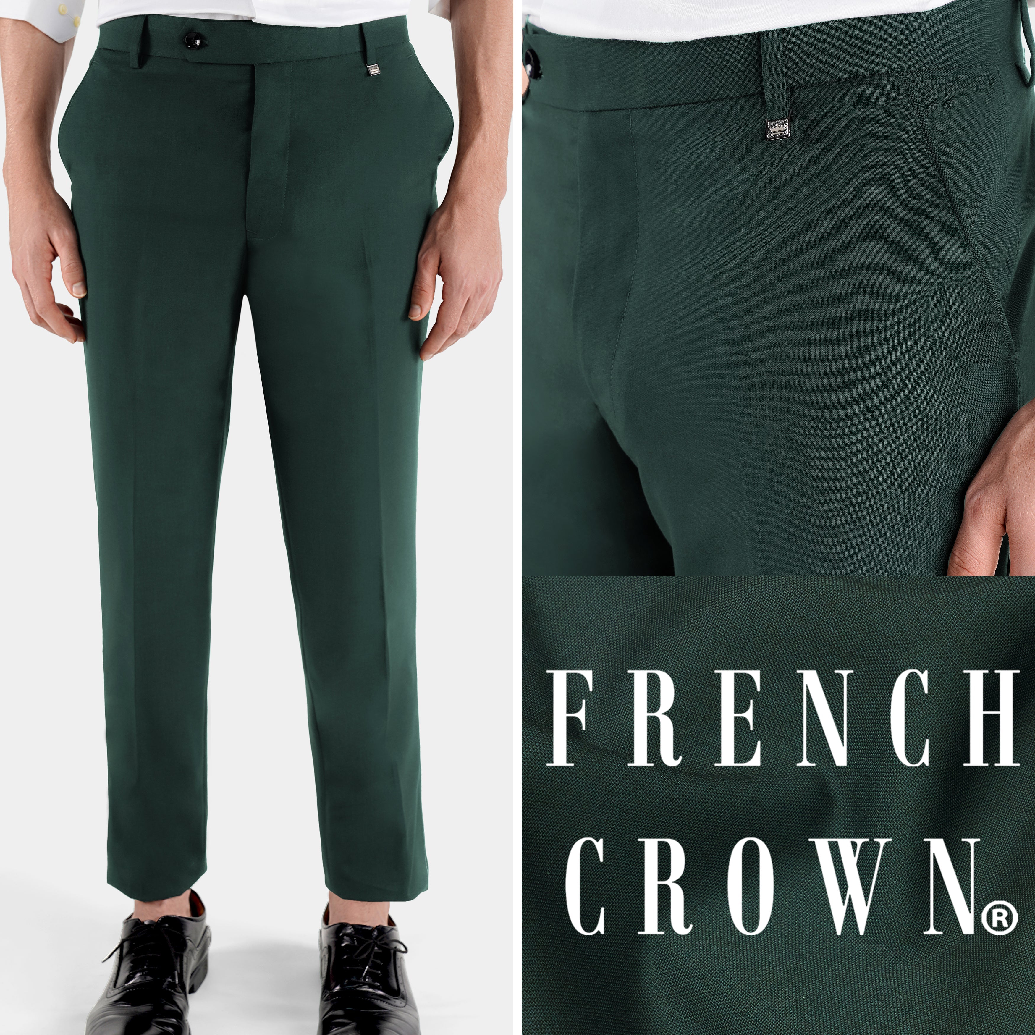 Naas Drape High Waist Straight Pants Trendy Green Office Formal Trousers  For Men For Men From Angorabest, $53.97 | DHgate.Com